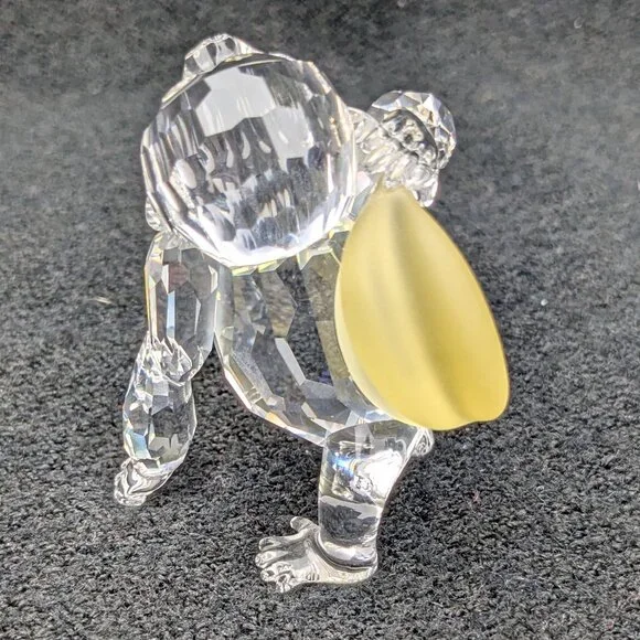 RETIRED Swarovski Crystal Young Gorilla with Yellow Bananas #273394 - Picture 4 of 6